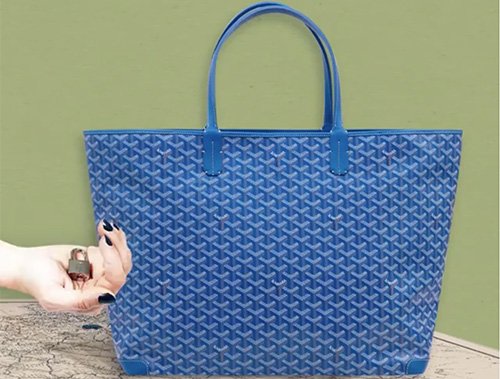 Goyard Blue Travel Bags