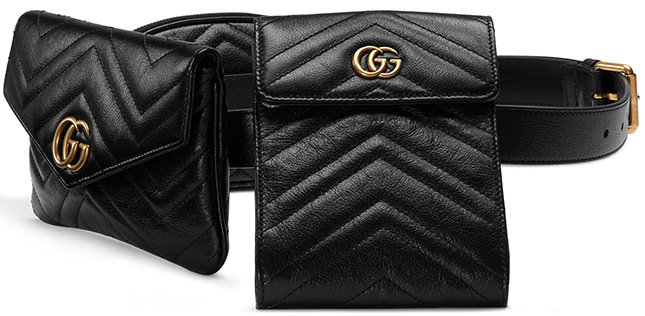Gucci GG Marmont Matelasse Belt Bag 2