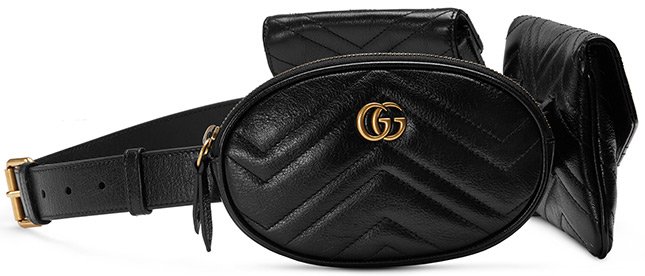 Gucci GG Marmont Matelasse Belt Bag 4