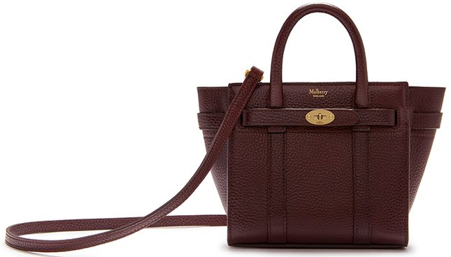 Mulberry Zipped Bayswater Bag 12