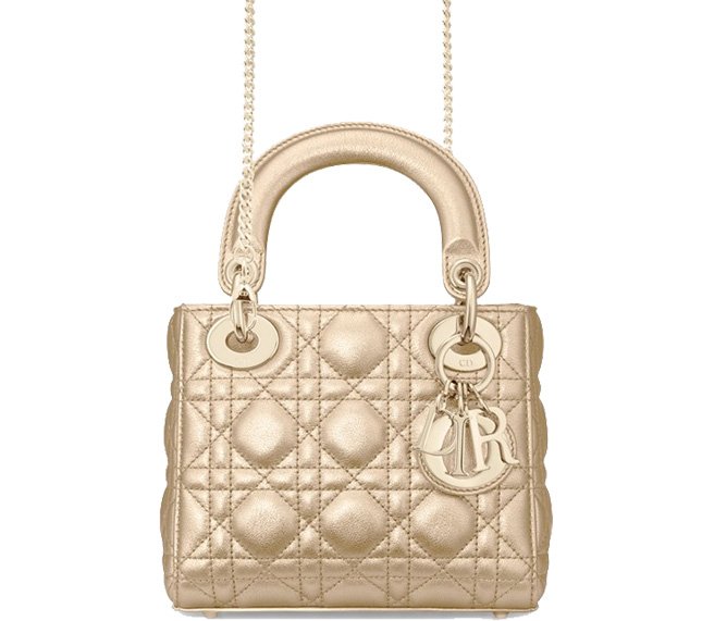 The Light And Black Gold Of Lady Dior Bag 4