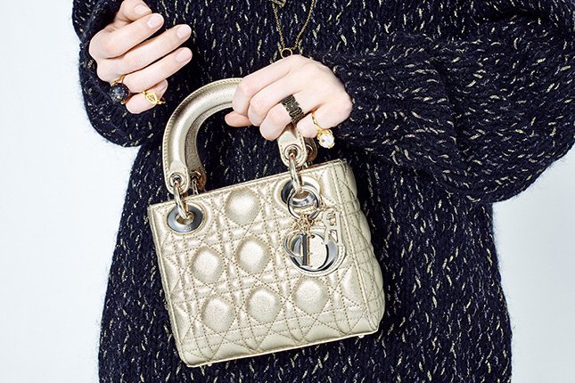 Black Gold Of Lady Dior Bag | Bragmybag