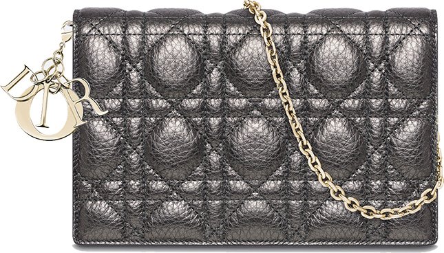 Lady Dior Wallet On Chain 7