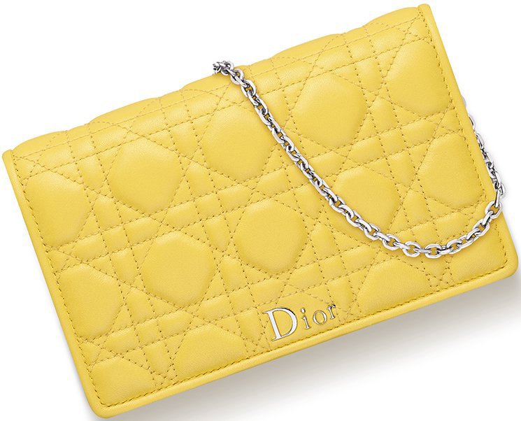 Lady Dior Wallet On Chain 8