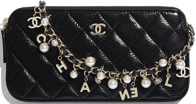 Chanel Pearl With Charm Clutch With Chain