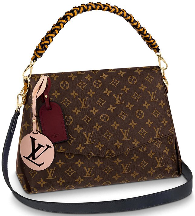 Louis Vuitton Braided Handle With Colored Leather Strip 7