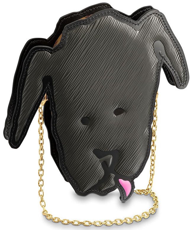 Louis Vuitton Cat And Dog Face Bag
