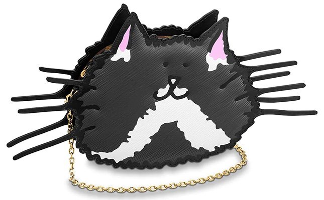 Louis Vuitton Cat And Dog Face Bag