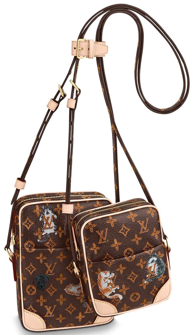 Louis Vuitton Game On Paname Set Brown Monogram Double Crossbody Shoulder  Bag