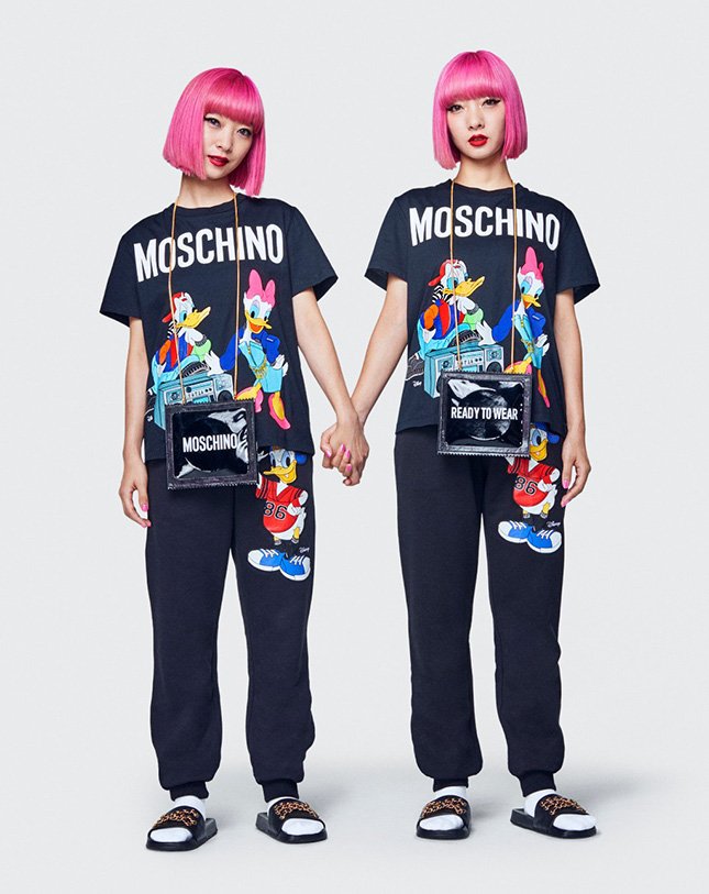 moschino tv h&m collection
