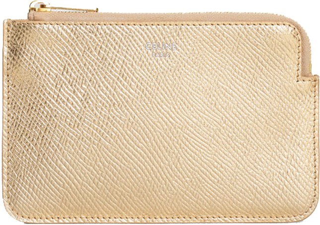 Celine Coin Card Pouch With Hook