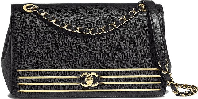 Chanel Captain Gold Bag