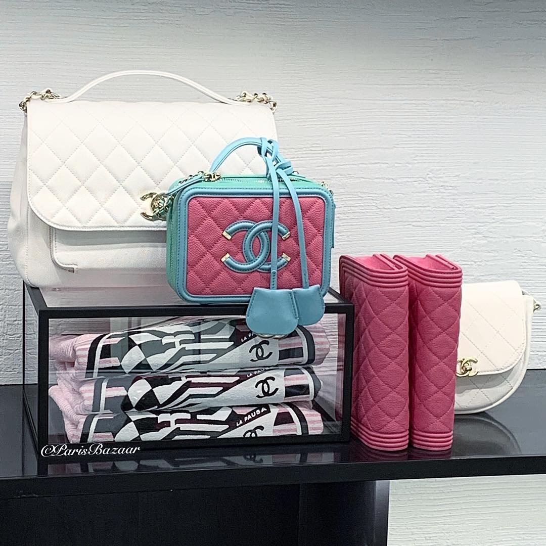 Chanel Multicolor CC Filigree Vanity Cases | Bragmybag