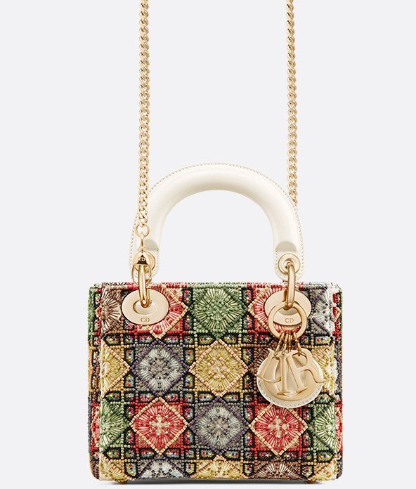 Lady Dior Geometric Cannage Bag