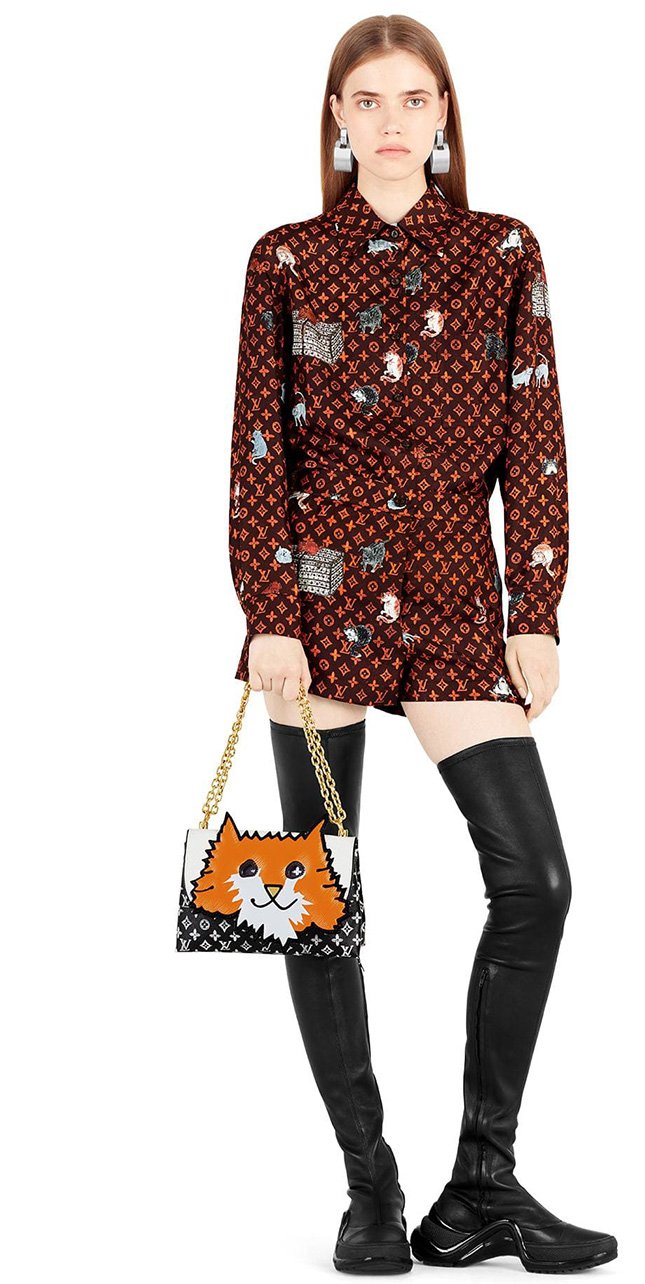 Louis Vuitton Orange Cat Bag | Bragmybag
