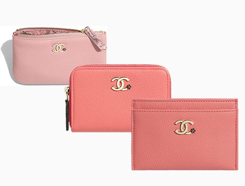 Chanel CC Camellia Smooth Leather Card Holder & Coin Purses | Bragmybag