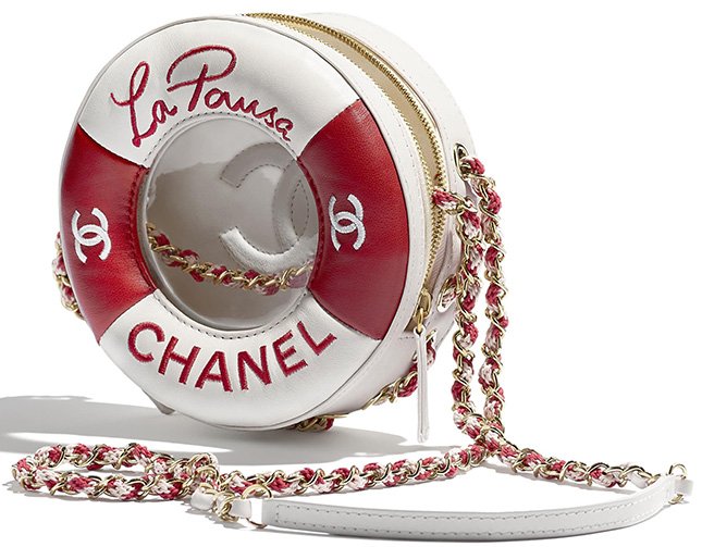 Chanel Coco Lifesaver Round Bag
