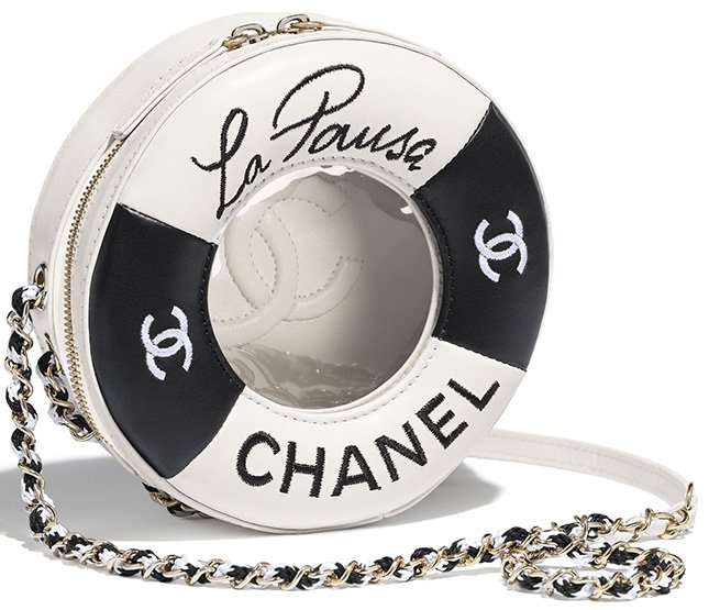 Chanel Coco Lifesaver Round Bag