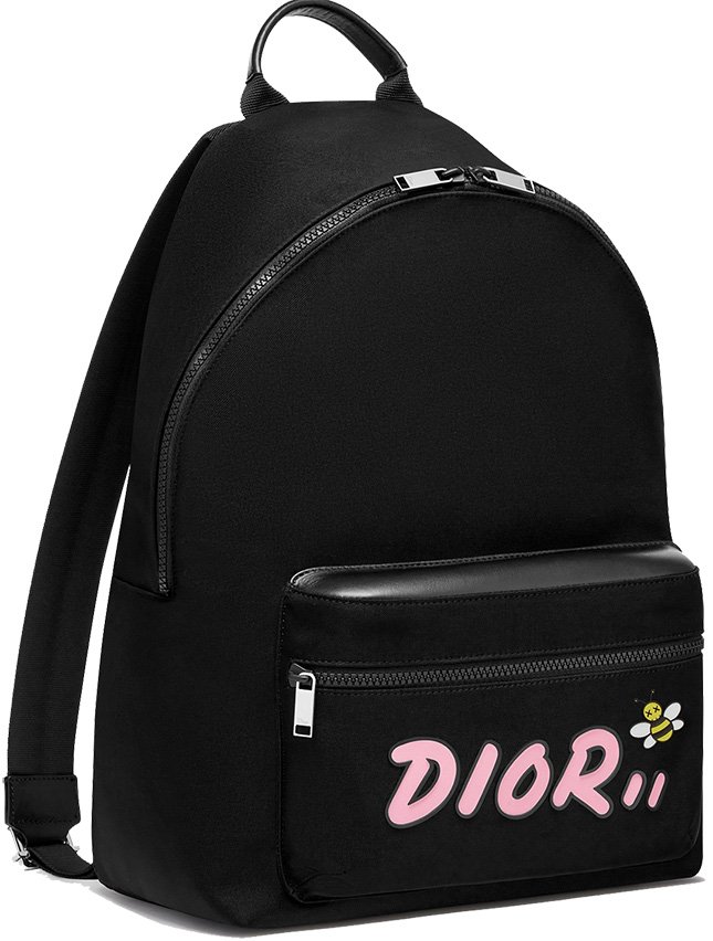 dior x kaws backpack