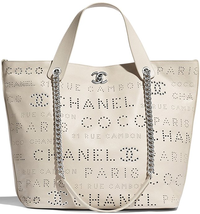 Chanel Eyelet Logo Bag Chanel Eyelet Logo Bag