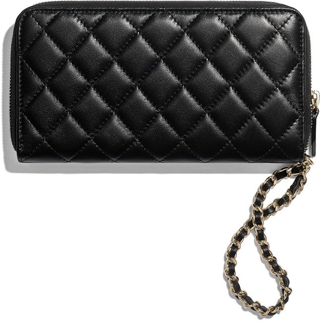 Chanel Flower Clutch With Chain