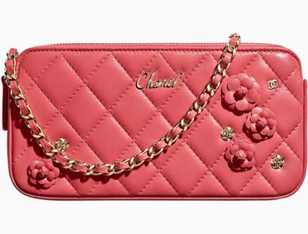 Chanel Flower Clutch With Chain thumb