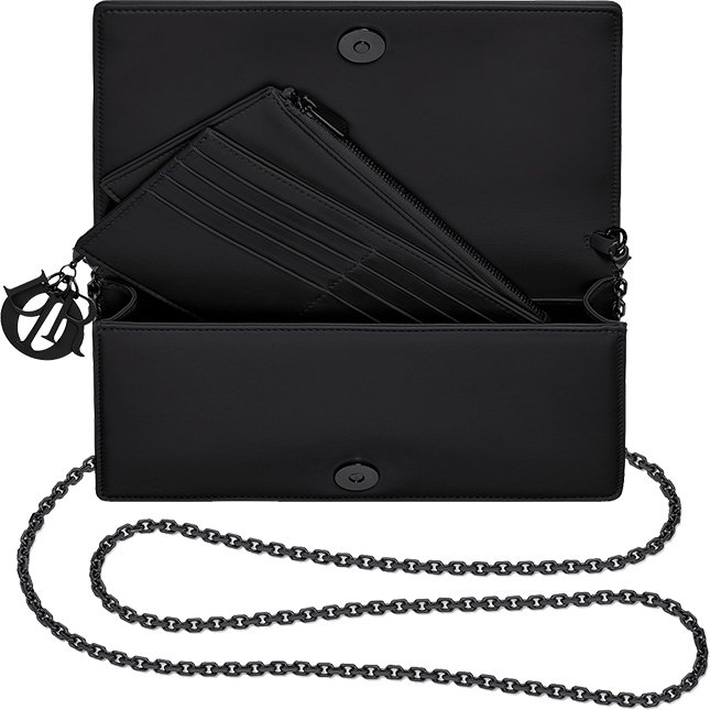 Lady Dior Ultra Black Shoulder Bag