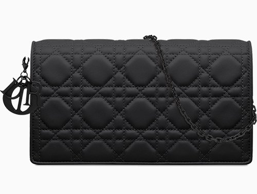 Lady Dior Ultra Black Shoulder Bag thumb