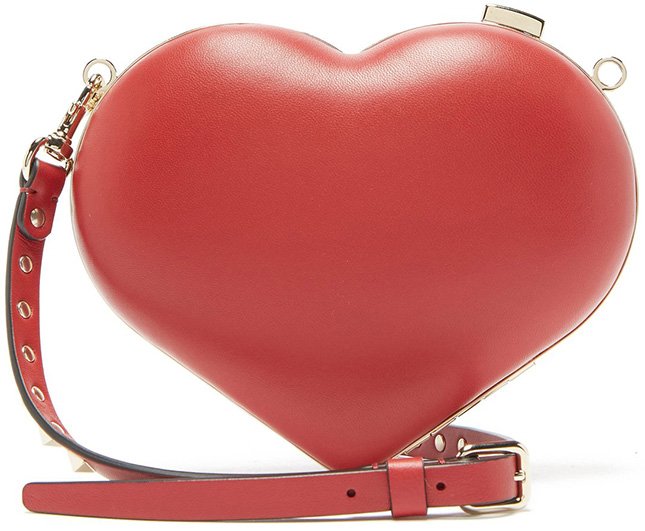Valentino Carry Secret Heart Clutch