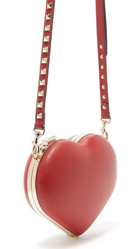 Valentino Carry Secret Heart Clutch