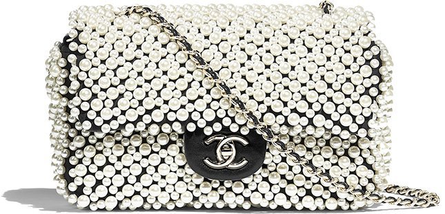 Chanel Pearl Bags From The Spring Summer Collection