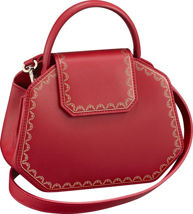 cartier purse red