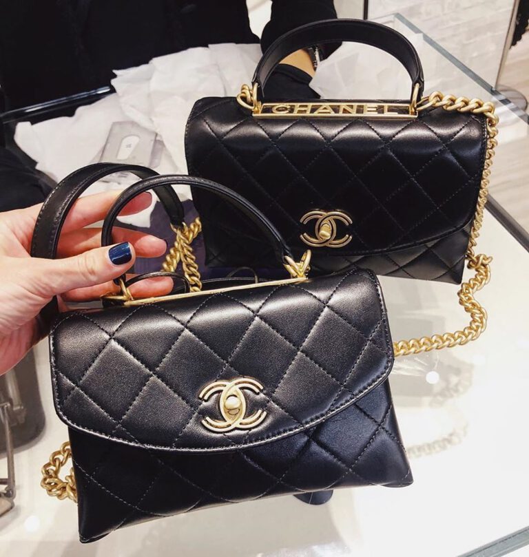 Chanel Gold Top Handle Bag | Bragmybag