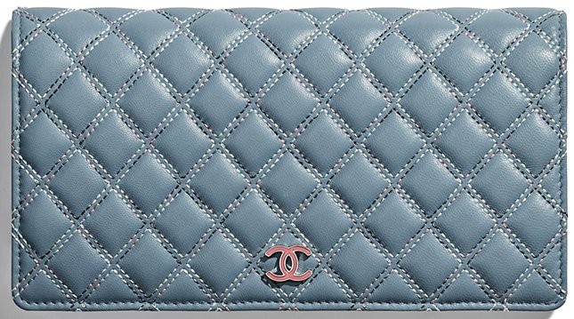 Chanel Multicolor Quilted Stitch Accessories