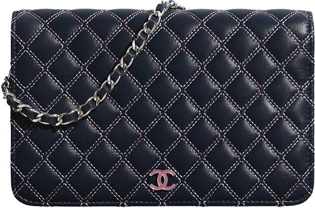 Chanel Multicolor Quilted Stitch Accessories