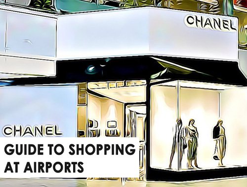 guide to shopping at airport