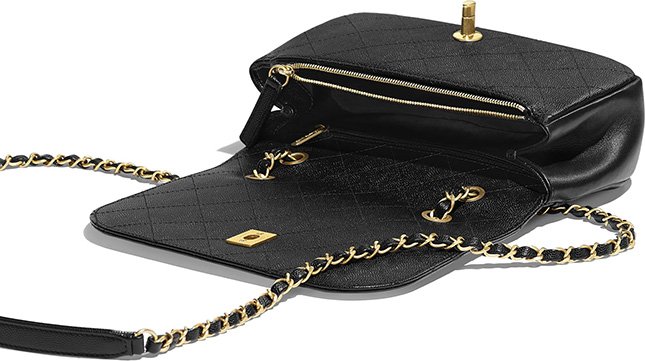 Chanel Flap Woven Chain Around Bag