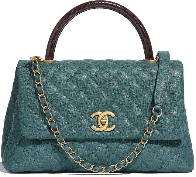 Chanel Coco Handle Bag With Lizard-Embossed Handle, What Has Changed?