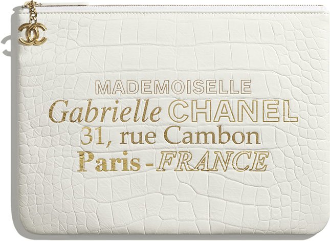 Chanel Mademoiselle Gabrielle Signature Pouches