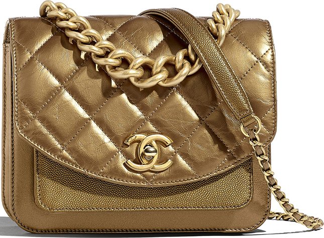 Chanel Pre Fall 2019 Collection Small Flap Bag with Egyptian