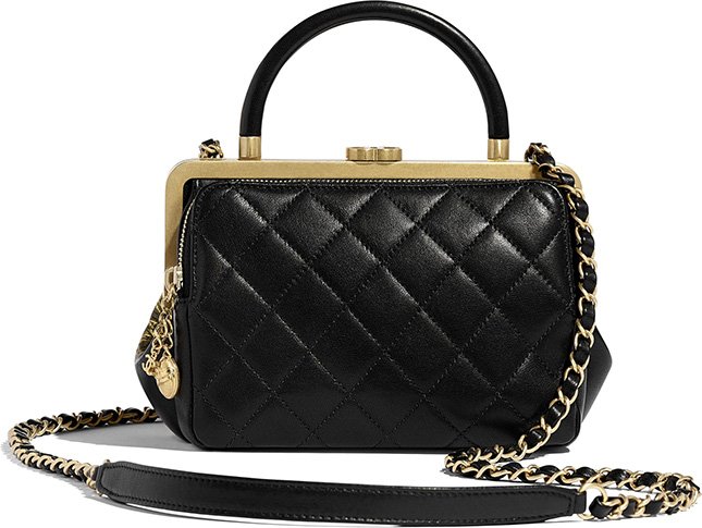 Chanel Calfskin Kiss-lock Bag | Bragmybag
