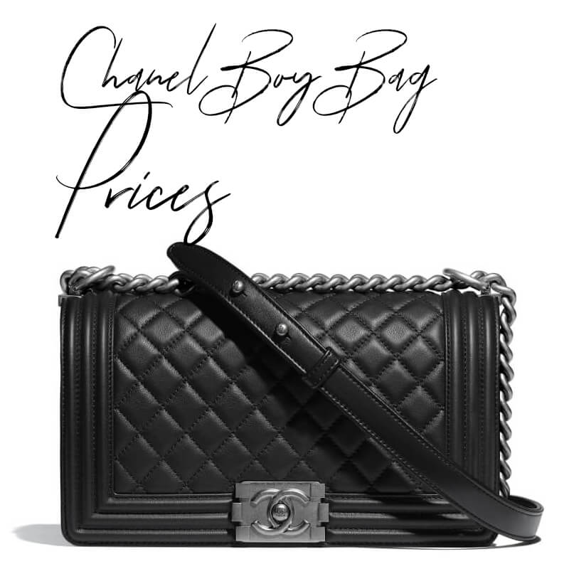 Chanel Boy Bag Prices