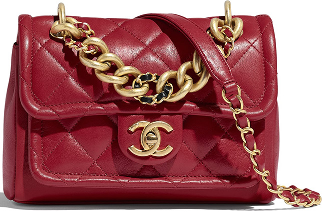 Chanel Chain Leather Link Bag