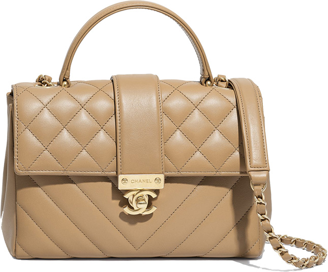 Chanel Golden Class CC Top Handle Bag