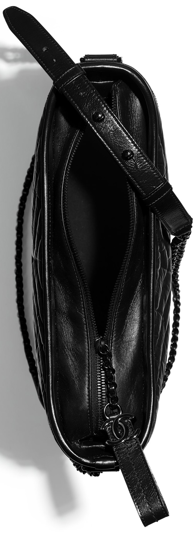 chanel gabrielle bag black