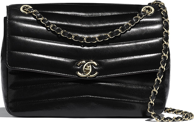Chanel Double Chevron Bag