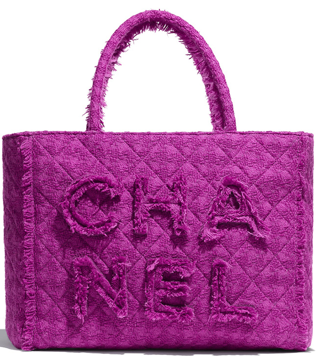 Chanel Giant Logo Shopping Bag