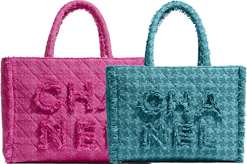 Chanel Giant Logo Shopping Bag
