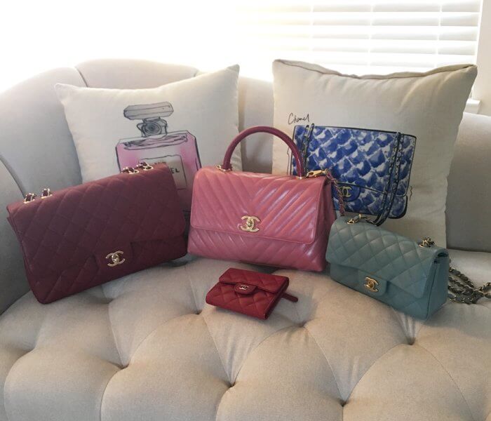 Chanel Coco Handle Bag size comparison