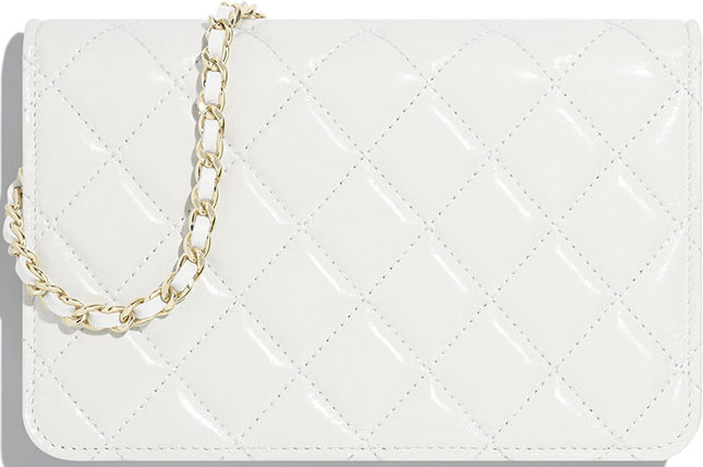 Chanel Mix Quilted Chevron WOC